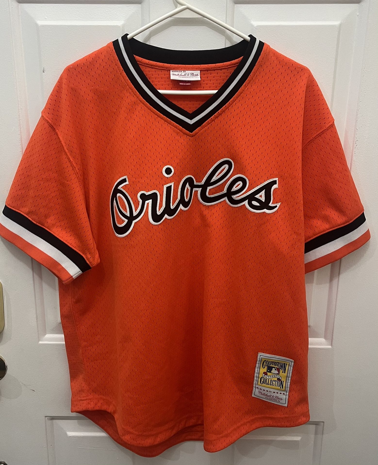 Baltimore Orioles Cal Ripken Jr. #8 1988 Authentic Mitchell & Ness Jersey - L