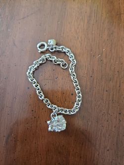 Juicy Couture bracelet with diamond rhinestone