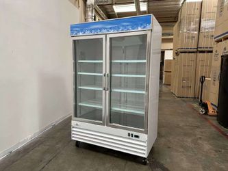 53" 2-Door Commercial Glass Freezer – NSF | D1.2BM2F