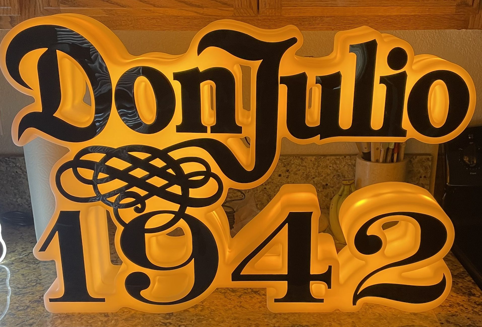 DON JULIO 1942 LED SIGN BAR SIGN
