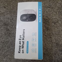 Security Camera Wireless Outdoor, 2-Way Talk Battery Powered Wi-Fi Cameras for Outside and Indoor 1080P Night Vision AI Motion Detection Spotlight Sir