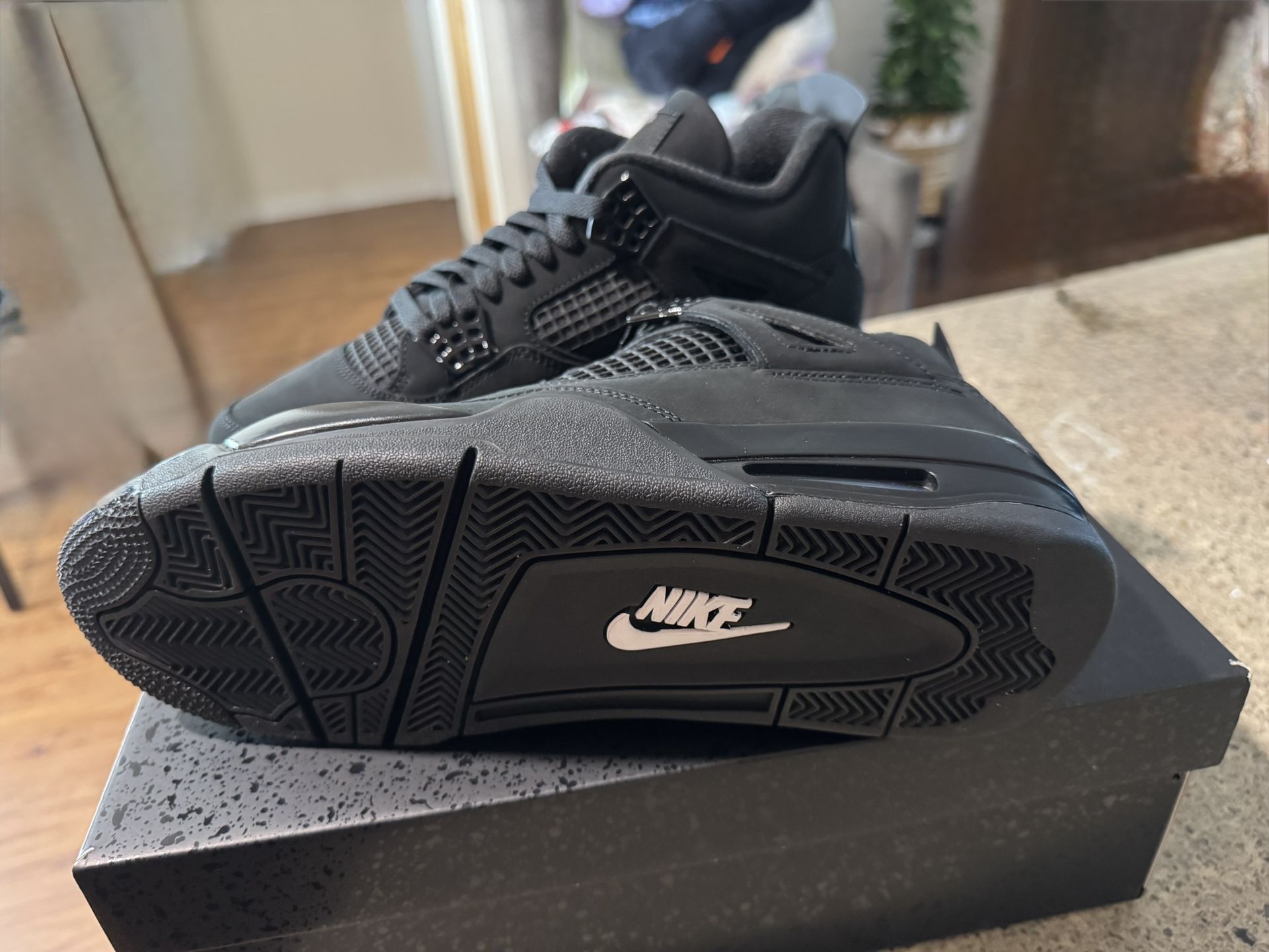 Nike Air Jordan Retro 4 Black Cat