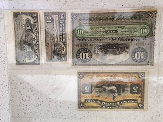 Bills from Banco Español De La Isla De Cuba