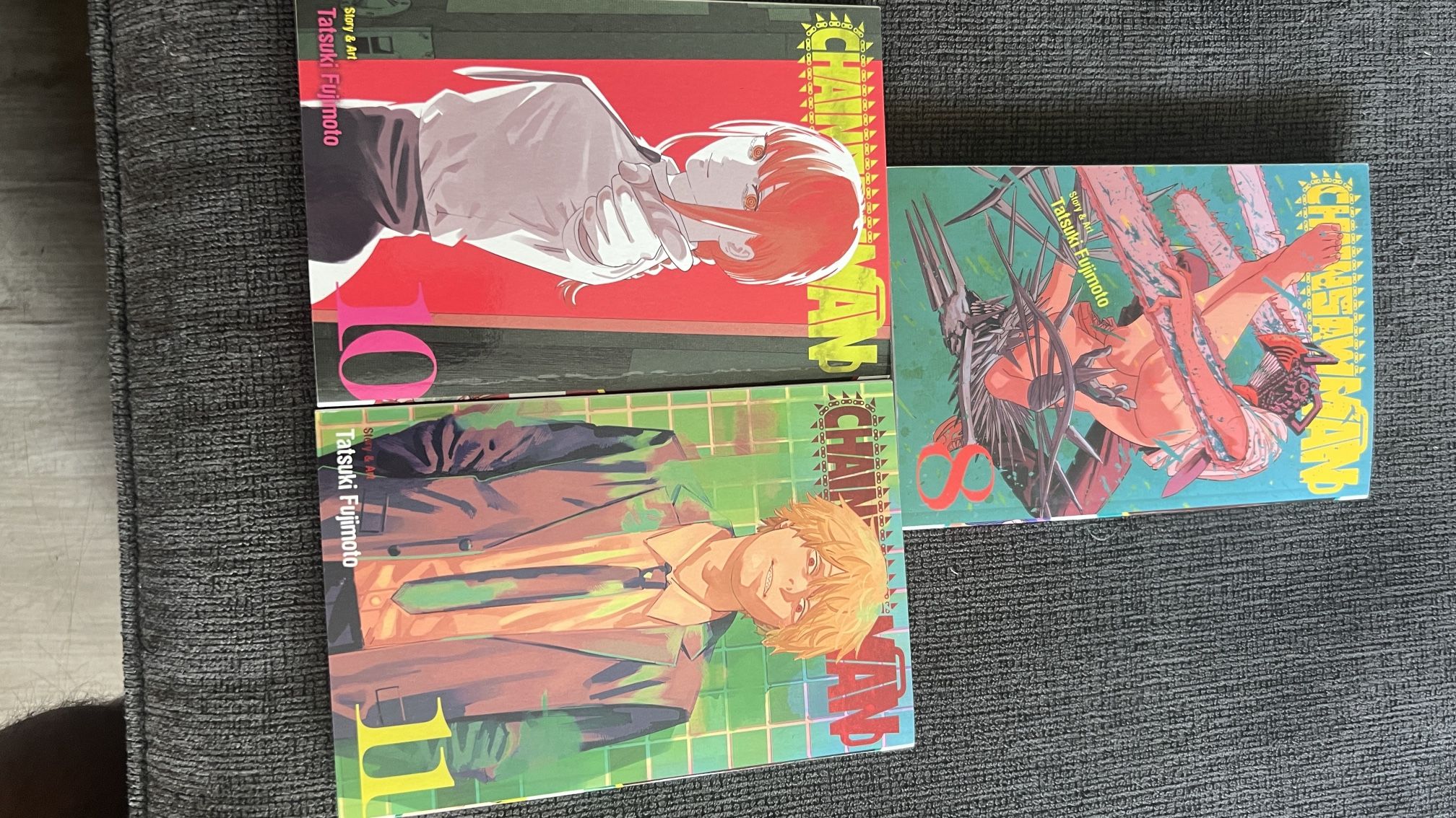 Chainsaw Man Manga 8,10,11