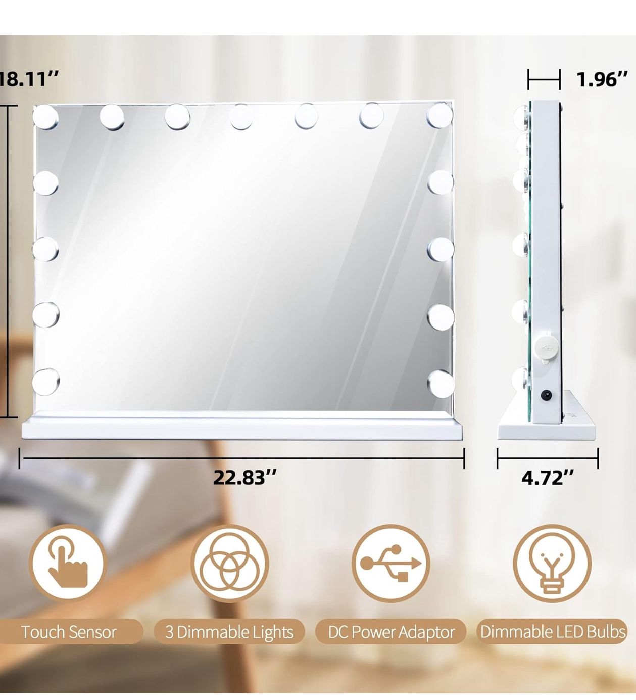 Vanity Mirror With Lights