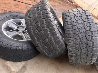 Jeep rims and tires