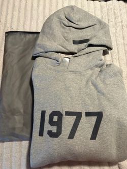 BNWT- Fear of God Essentials 1977 Grey Hoodie