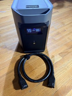 EcoFlow DELTA 2 Smart Extra Battery 1024Wh LFP w/ Connection Cable