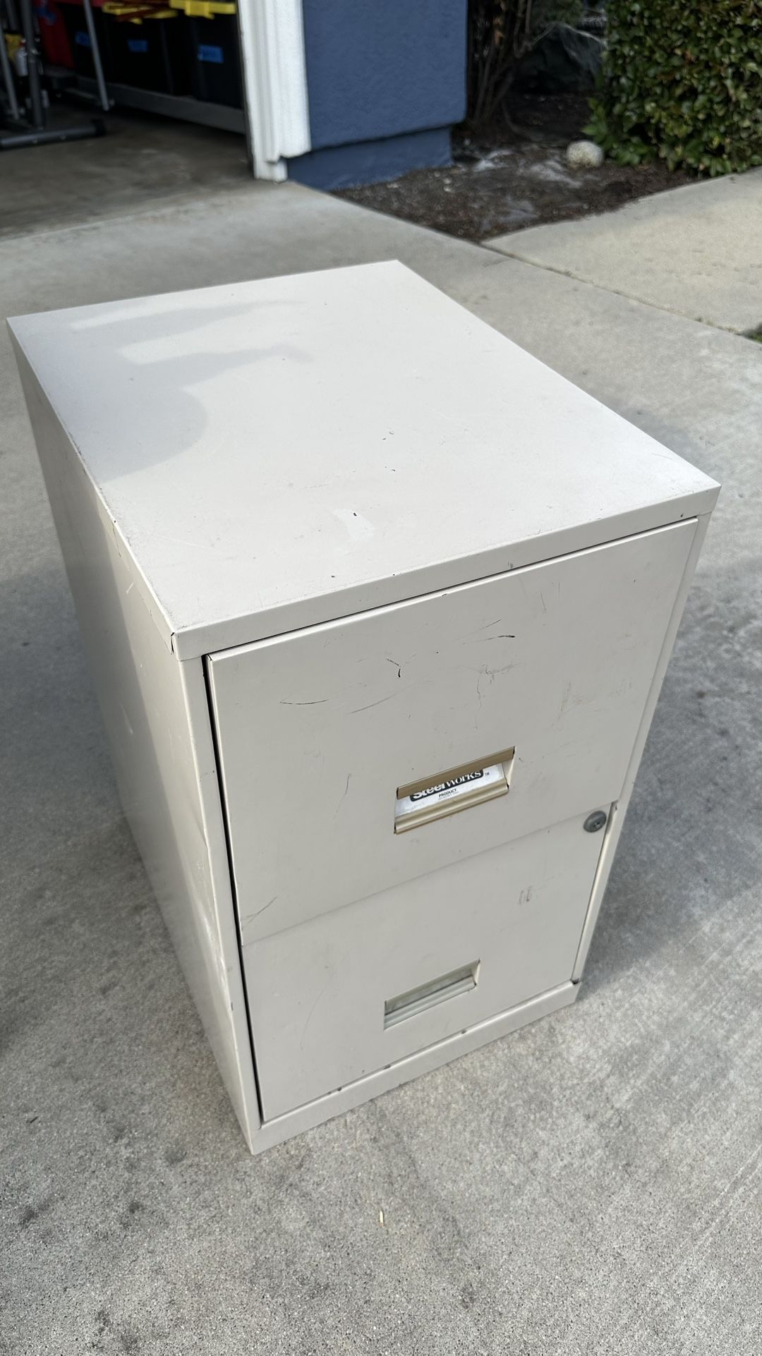 2 Drawer File Cabinet