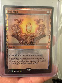 Sol Ring MTG Kaladesh Inventions Foil Card