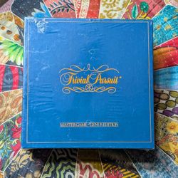 Vintage 1981 Trivial Pursuit Master Game Genus Edition No 7 New Old Stock Sealed