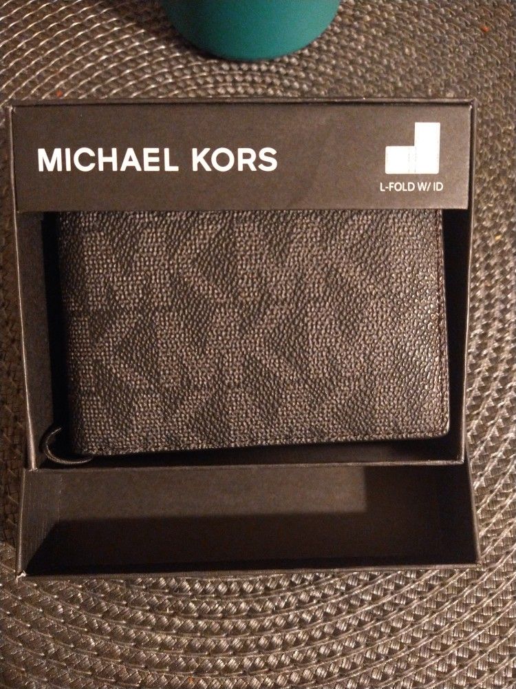 MK Black Men's Wallet