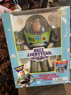 Buzz Lightyear (vintage toy) W Original Box