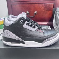 Jordan 3 Black Cement Size 12 100% Real