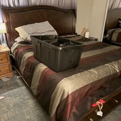 King bed, TV Stand, End Tables MUST GO NOW!!!!