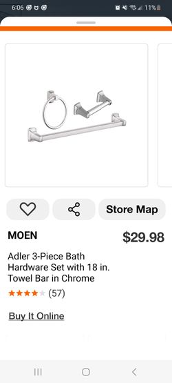 Moen 3pc Bath Accessory Kit 