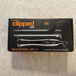Paul Mitchell Pro Tools Express Ion Clipped 1.25" Detachable Curling Iron