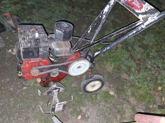 Vintage Gas-Powered Garden Merry Tiller