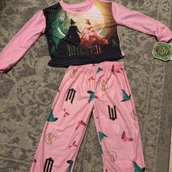 Wicked Girls Pajamas Size 4/5