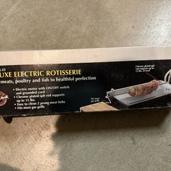 Deluxe Electric Rotisserie
