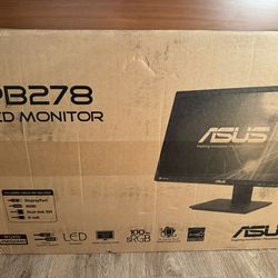 Asus PB278 LCD Monitor $70