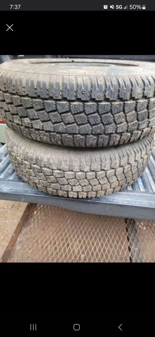 Studded 205 70 15 Ford Focus