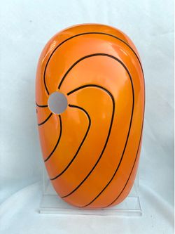 Tobi (Obito Uchiha) Half Cosplay Unisex Mask - Anime Naruto Shippuden