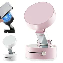 Phone holder magnetic suction