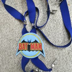 1982 Batman Blue Suspenders DC Comics TM