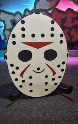 Custom wood Jason mask