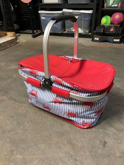 Insulated Picnic Basket Bag