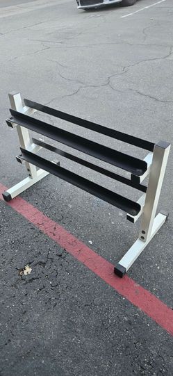 Deltech Fitness / CAP 2-Tier Horizontal Dumbbell Rack