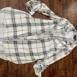 Plaid Shirt New With Tags 