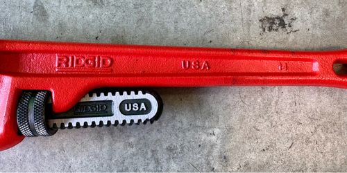 Ridgid Heavy-Duty Straight Pipe Wrench