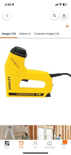 Stanley Electric Stapler and Brad Nail Gun