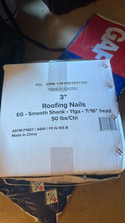 Roofing  nails