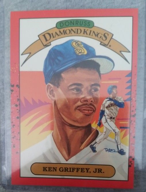 89 Ken Griffey Jr Rookie Error  Baseball Card