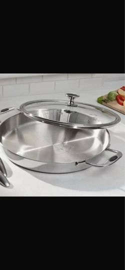 Comal de 12” de acero inoxidable de princes house
