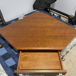 “FREE” Sligh Solid Wood Corner Desk 