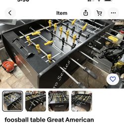 Foosball Table 