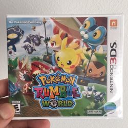 Pokemon Rumble World Game - Nintendo 3DS -WORLD EDITION Brand New Factory Sealed