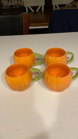 Pumpkin Mugs