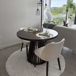 dining table with chairs
