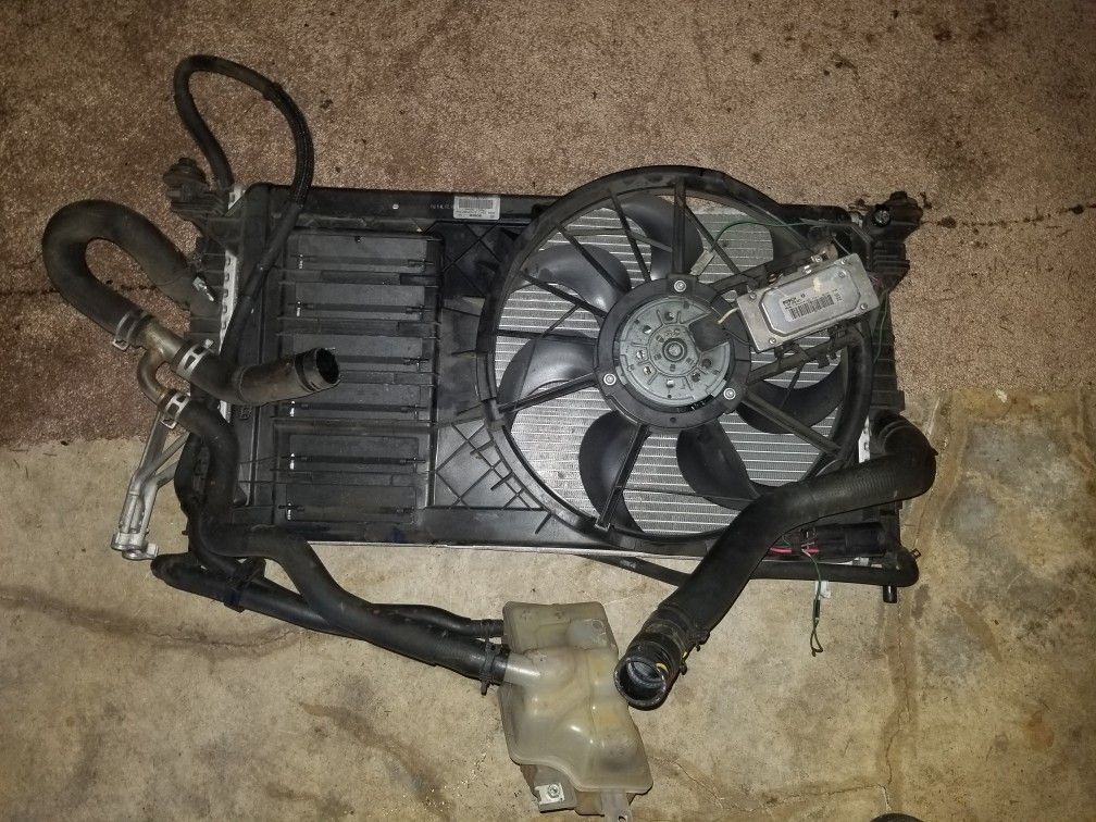 07-09 mazda speed3 mazdaspeed radiator assembly