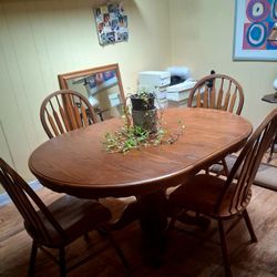 Oak Dinning Table