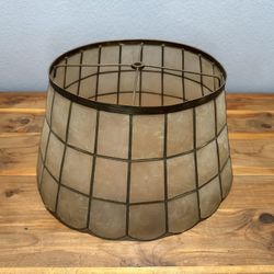 Antique Brass Lamp Shade 