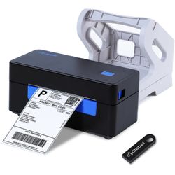 CLABEL Bluetooth Thermal Label Printer, 4x6 Shipping Label Printer for Small Business & Shipping Packages, Compatible with Amazon, Ebay, Etsy, Shopify