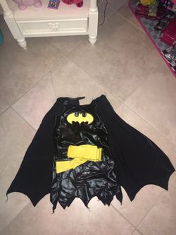 Batgirl cape and belt