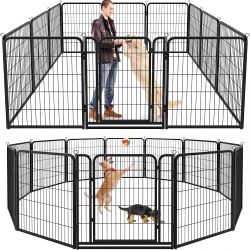 Kfvigoho 47”Dog Playpen Outdoor Extra Wide