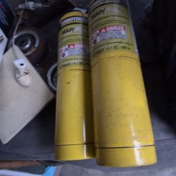 3 Gas Bottles